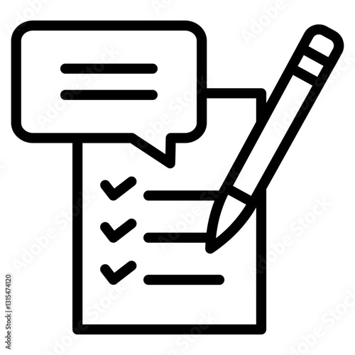 Feedback Icon Element For Design