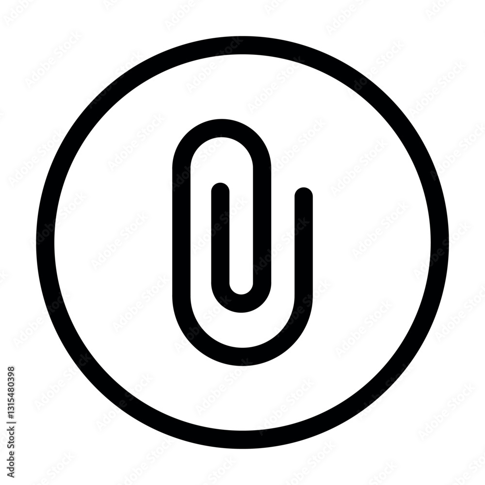 attached link file icon, attachment , document, office paper clip icon symbol - attach link sign button. color set. black, blue, white. vector icons. attached link file icon, attachment , document, office paper clip icon symbol - attach link sign button. color set. black, blue, white. vector icons.