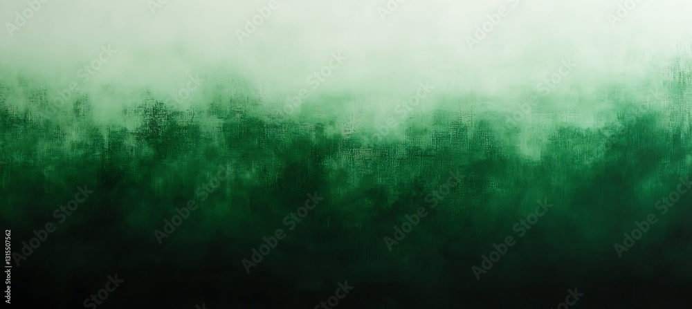 Obraz premium Gradient Background with Forest Green to Emerald Green Blend and Subtle Texture for Elegant Designs