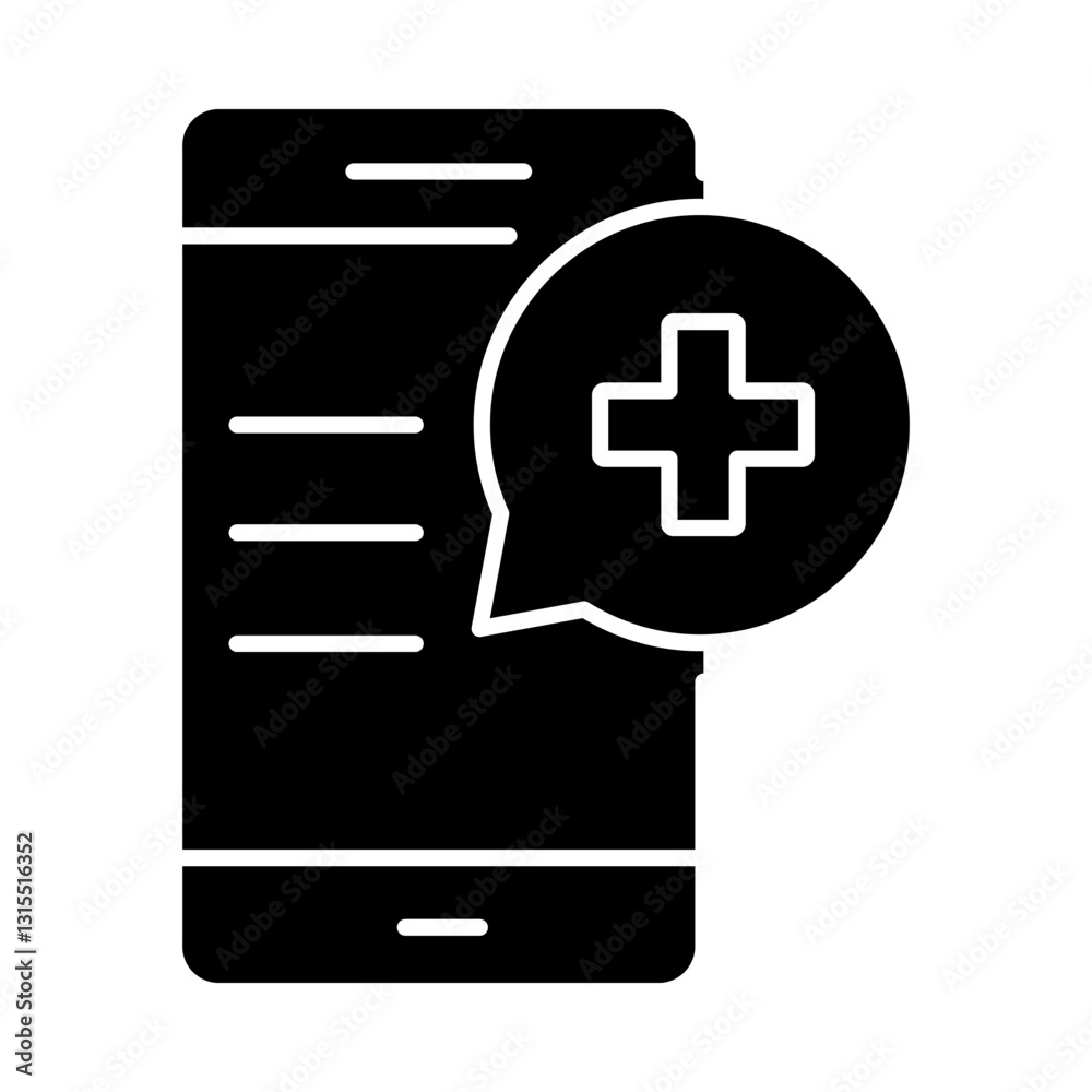 Fototapeta premium M-HEALTH