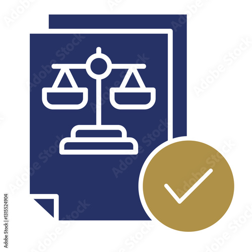 Legal  Icon Element For Design