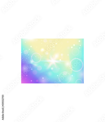 Fairy Gradient. Purple Unicorn Invitation. Princess Background. Holographic Cosmic Invite. Pink Pastel Hologram. Blue Galaxy Pattern. Magic Texture. Stars Fairy Gradient.