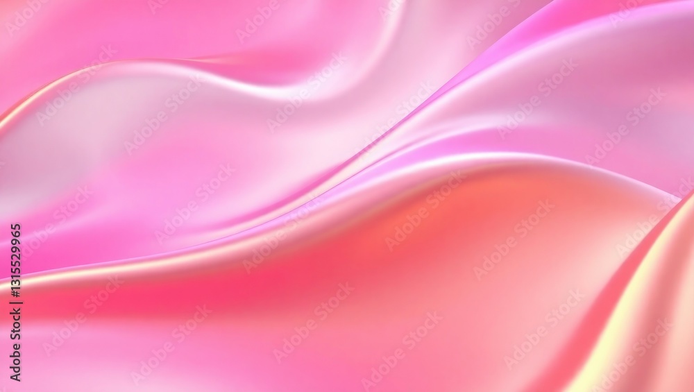 Abstract Pink Liquid Flow Abstract Pink Liquid Flow