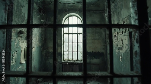 Abandoned Prison Cell: A Glimpse into Decay