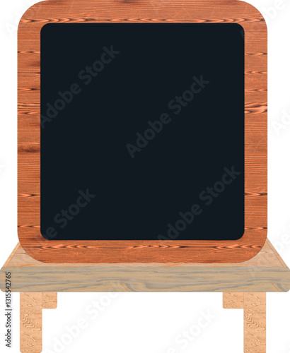  Wooden Chalkboard for kids 01