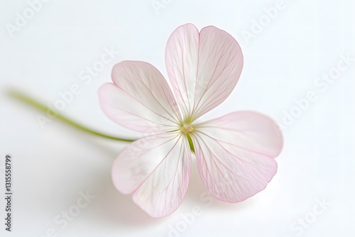 Flower Photography AI Art Isolated In Clean Background