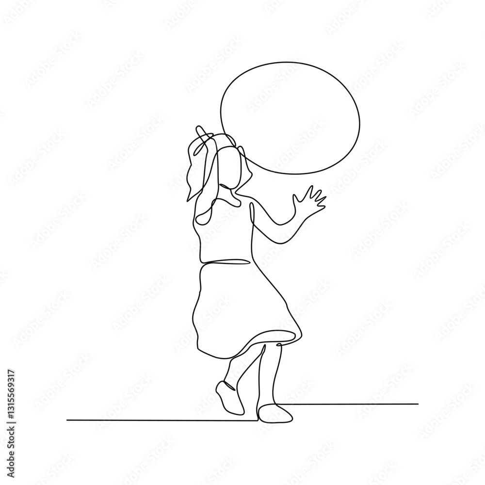 One continuous line drawing of children playing in the playground park vector illustration. Games themes design concept in simple linear continuous line. Game themes design is suitable for your asset One continuous line drawing of children playing in the playground park vector illustration. Games themes design concept in simple linear continuous line. Game themes design is suitable for your asset