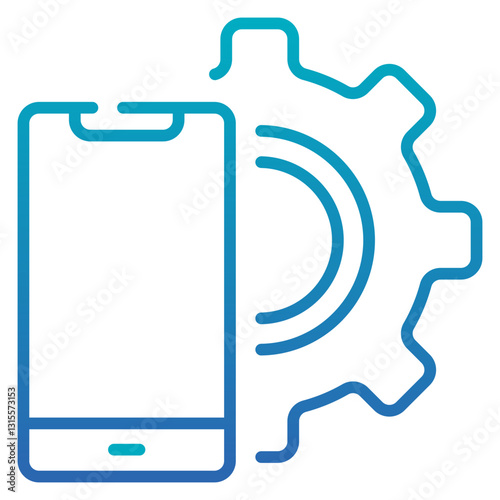 App Development Gradient Icon