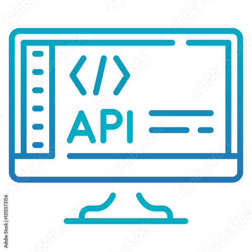 Api Gradient Icon