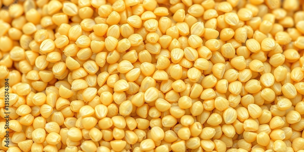Yellow Linseed Seeds Detailed Macro View Yellow Linseed Seeds Detailed Macro View