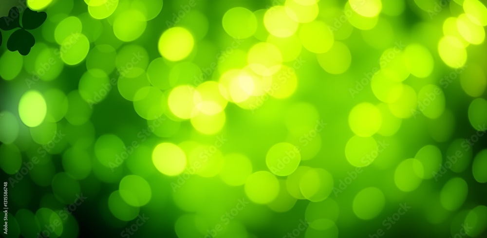 Abstract St. Patrick's Day-themed background. Abstract St. Patrick's Day-themed background.