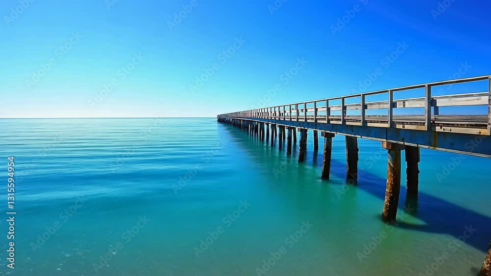 Explore the serene beauty of Port Noarlunga in South Australia with its tranquil waters and stunning pier, Explore marine nature of South Australia Port Noarlunga jetty and blue sea Explore the serene beauty of Port Noarlunga in South Australia with its tranquil waters and stunning pier, Explore marine nature of South Australia Port Noarlunga jetty and blue sea