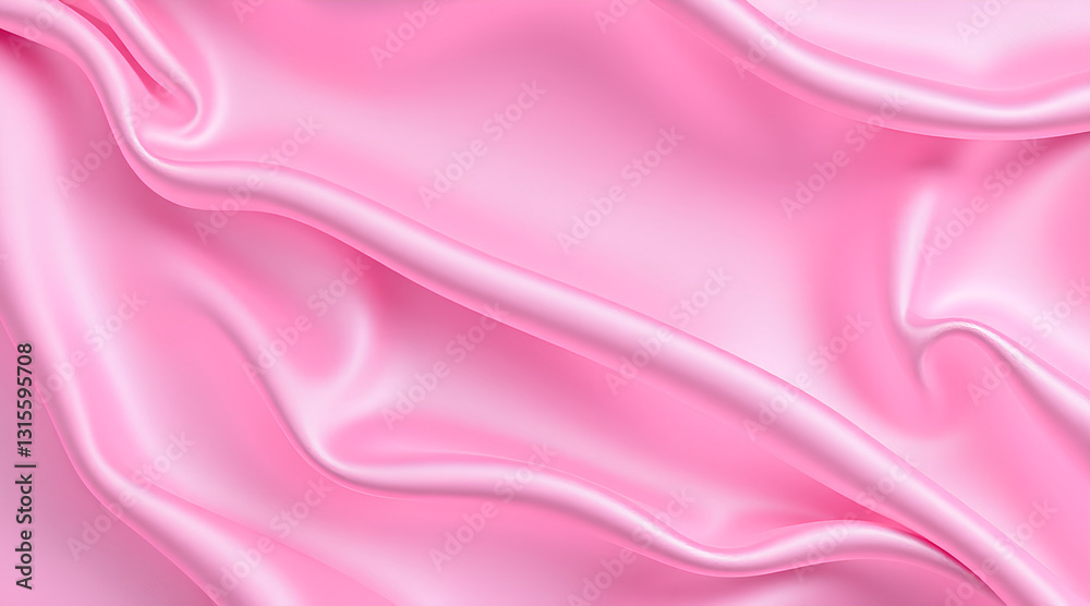 Obraz premium pink silk background