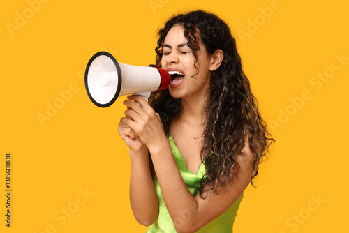 Screaming African-American ...