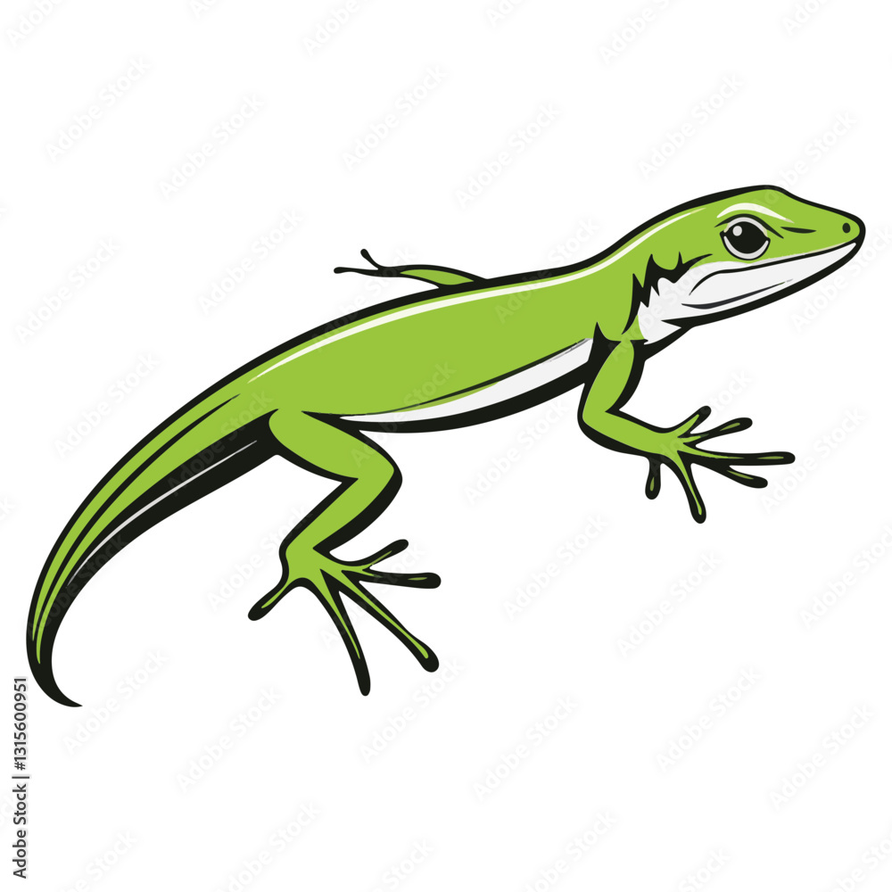 Gecko Simple Vector Logo Gecko Simple Vector Logo