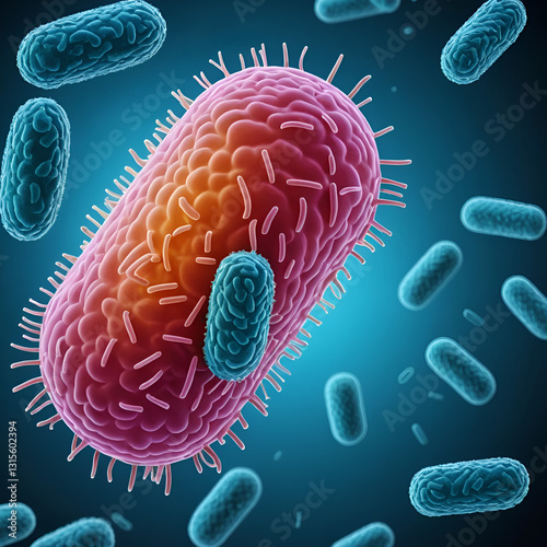 Salmonella typhimurium bacteria photo