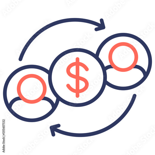 Resource Allocation Icon