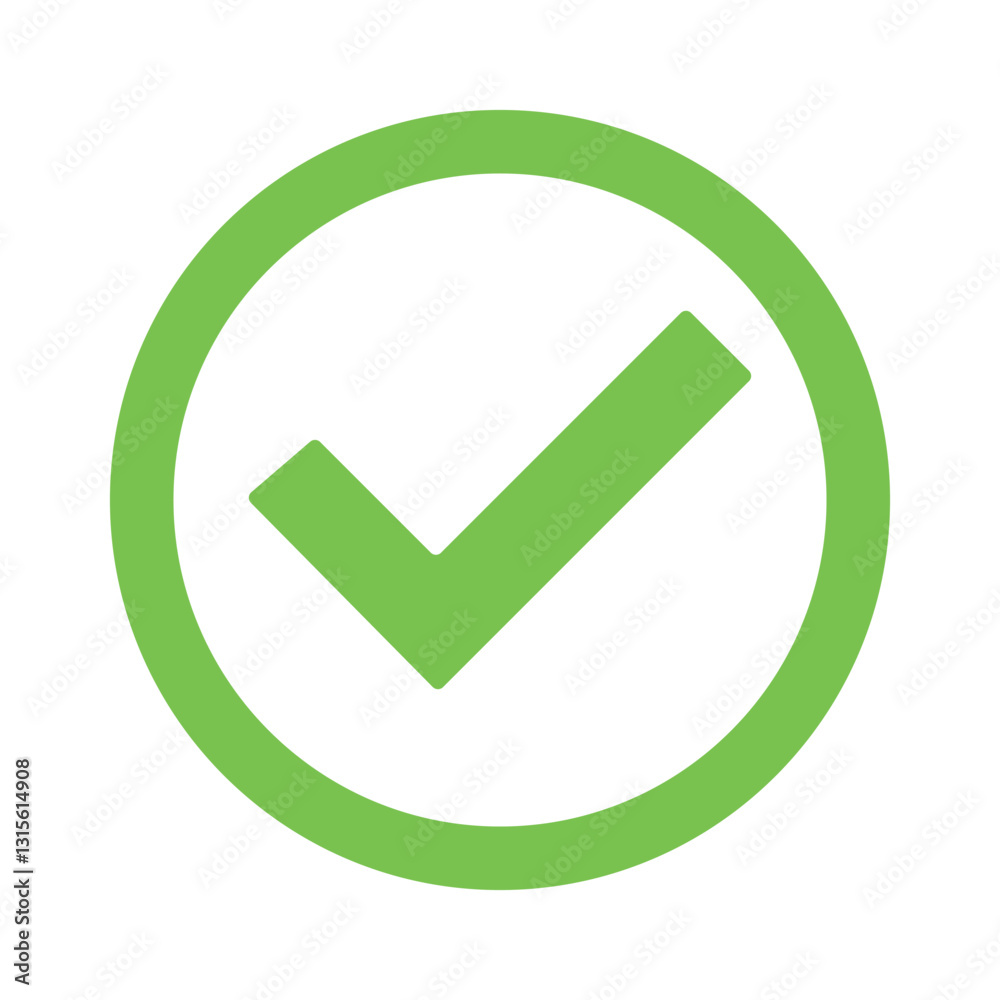 check mark icon, green check mark and red cross. Mail Icon Symbols vector. check mark icon, green check mark and red cross. Mail Icon Symbols vector.