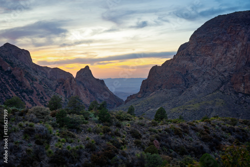 Big Bend Window at Sunset 1