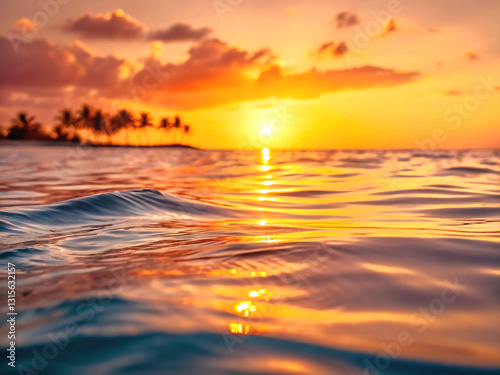 sunset over the sea. sunset, sea, water, sky, ocean, sun, beach, nature, sunrise, landscape, clouds, wave, evening, horizon, orange, waves, cloud, reflection, summer, coast, light, lake, sunlight, dus