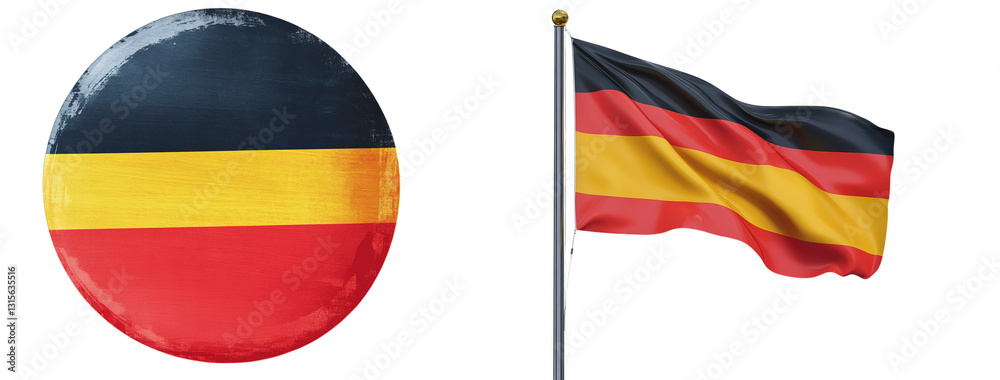 Obraz premium flag of germany