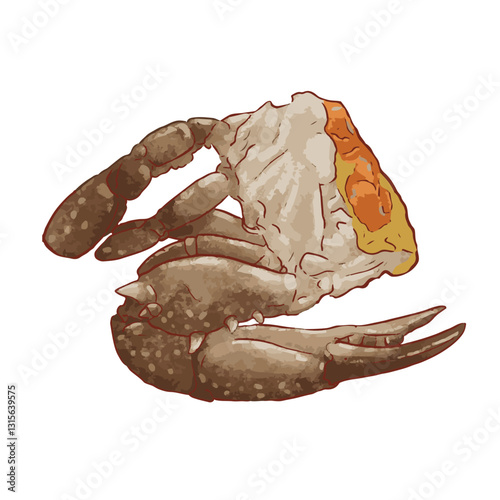Crub leg without seasoning