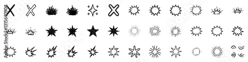 Doodle Element Vector Set: Hand-Drawn Doodle Icons for Creative Projects in Web, Mobile & UI Design - Trendy, Modern, Fun, Whimsical Graphic Assets, Design Elements