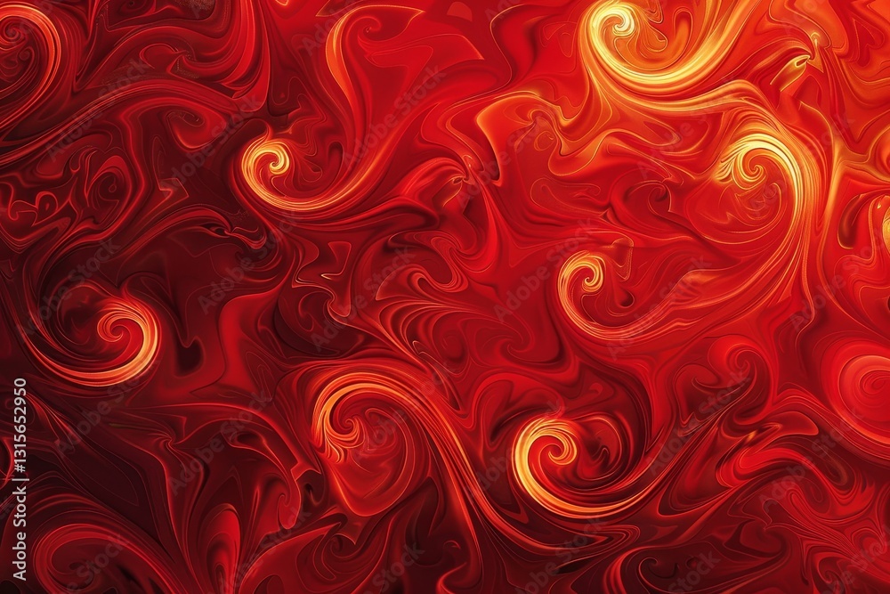 A vibrant abstract background with swirling patterns in red and yellow, A vibrant red background with swirling patterns A vibrant abstract background with swirling patterns in red and yellow, A vibrant red background with swirling patterns