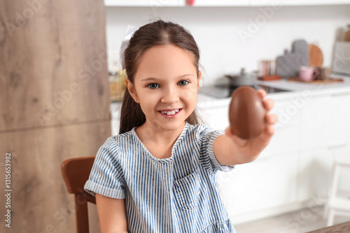 Cute little girl with sweet...