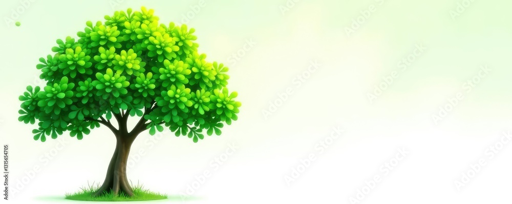 lush green leaves isolated on white background, clean, tree, simple lush green leaves isolated on white background, clean, tree, simple