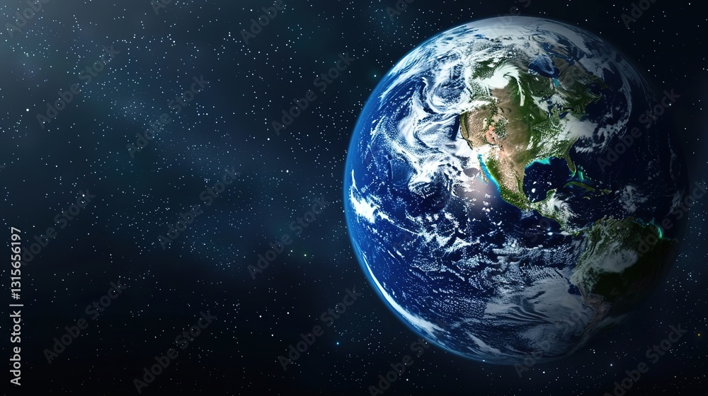 Obraz premium Environmental Protection Background of Earth Day: The Green Journey Amidst the Interweaving of Crisis and Turning Point