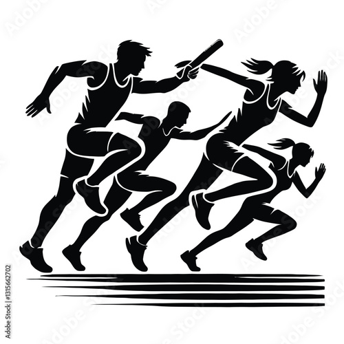 Mixed-Gender Relay Race