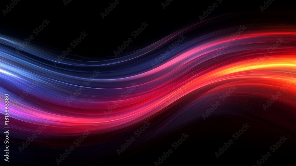 Fototapeta premium Cascading light trails event in marseille high-fidelity gigapixel digital art urban environment a seamless effect