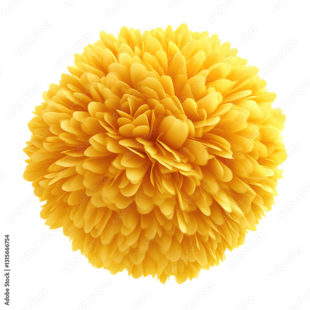 pom pom on transparent background