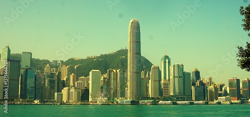Canvas Print Hongkong