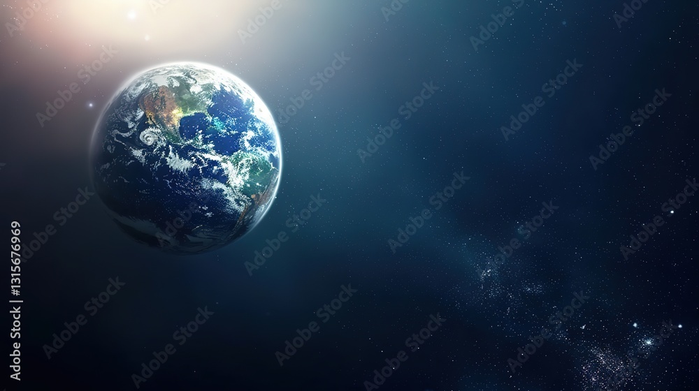 Fototapeta premium Unity Background of Earth Day: The Origin of Global Actions to Protect the Homeland Hand in Hand