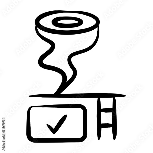 Tornado Shelter Icon