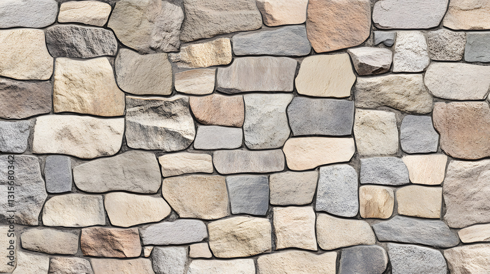 Light beige stacked stone wall with smooth textures forming a natural rustic background UHD 4K Image Light beige stacked stone wall with smooth textures forming a natural rustic background UHD 4K Image