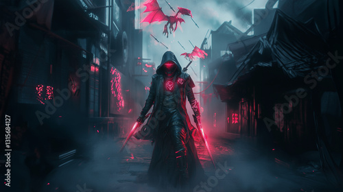 A cybernetic bounty hunter