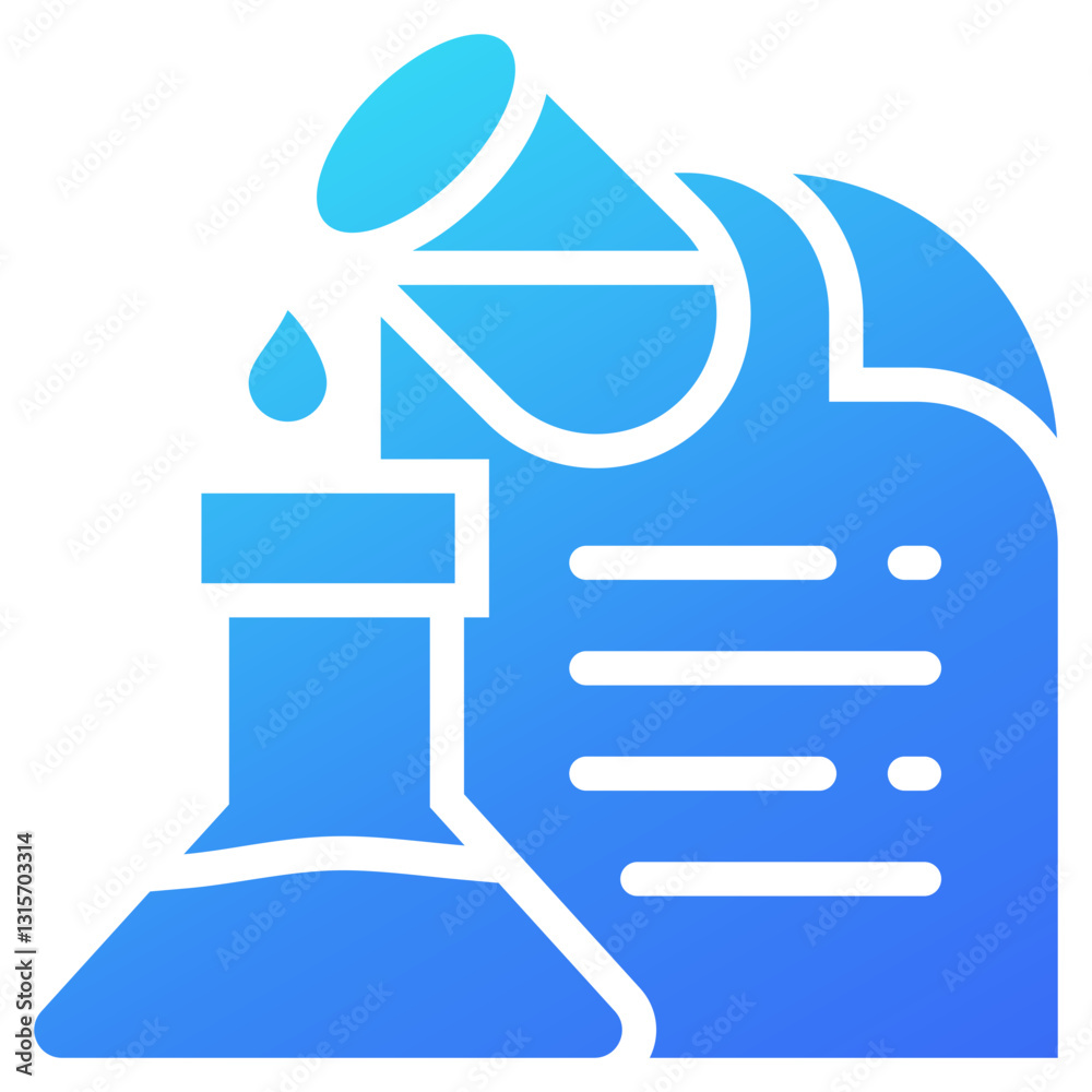 Obraz premium Experiment Icon