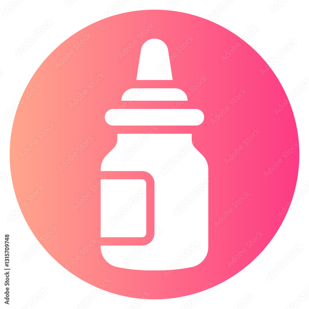 eye drops gradient icon eye drops gradient icon