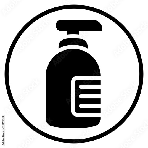 antiseptic glyph icon