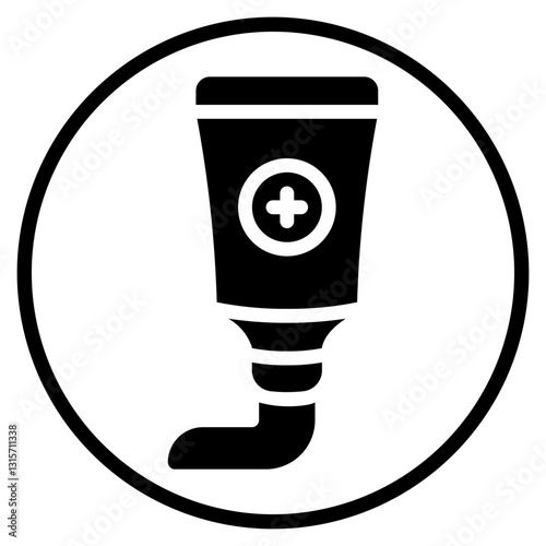 ointment glyph icon