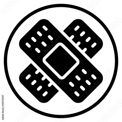 plaster glyph icon