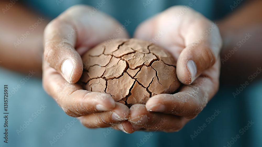 Dry cracked skin condition due to environmental stressors closeup photography health awareness natural setting detailed view skin care insights