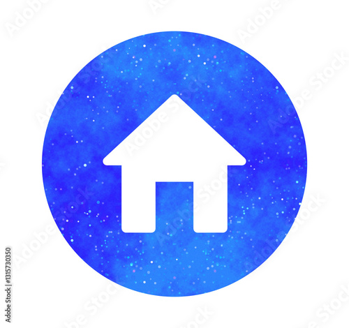 青い星空｜ホームアイコン	
