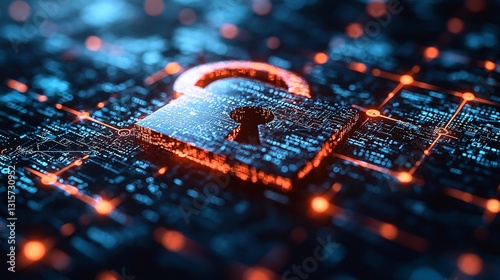 Digital Lock on Circuit Board