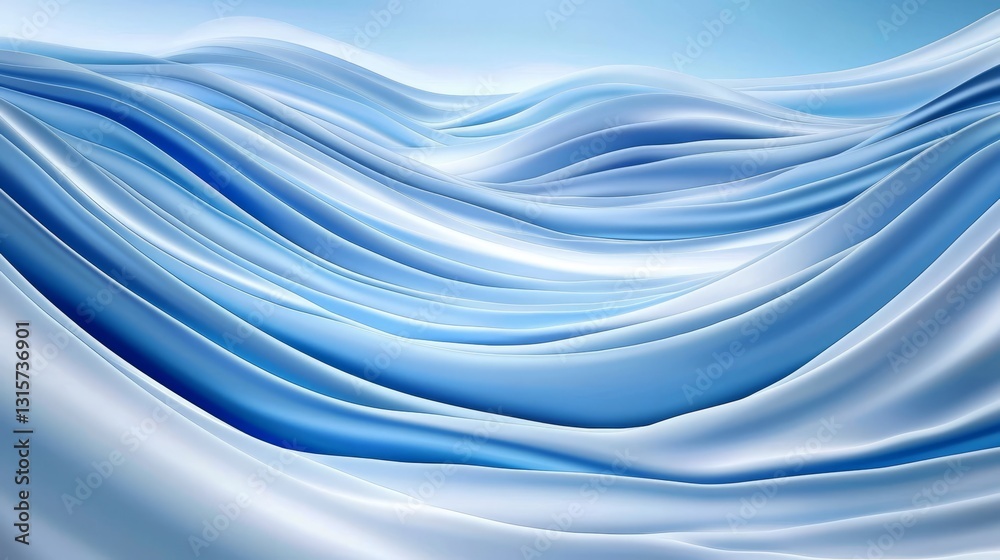Abstract background featuring wavy snow-covered hills. Abstract background featuring wavy snow-covered hills.
