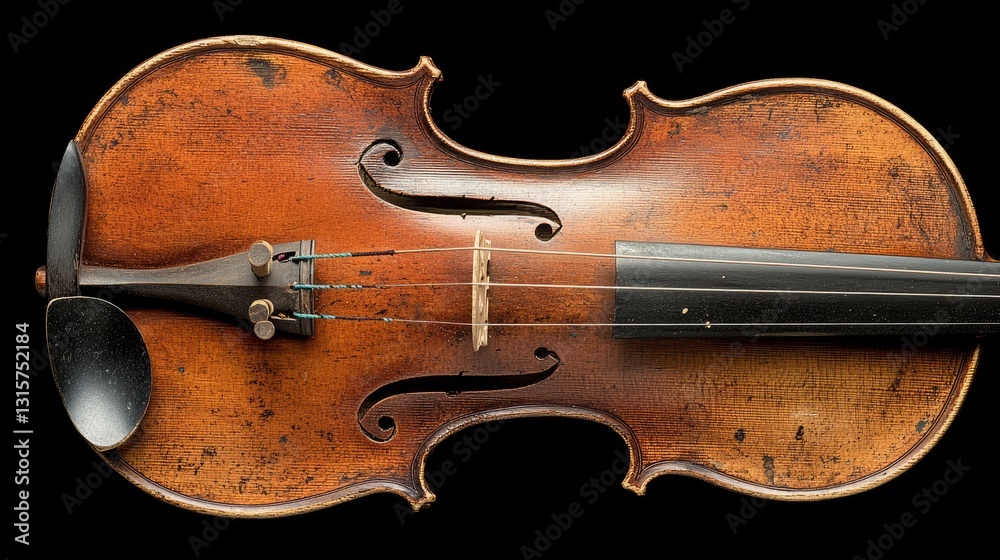 Fototapeta premium Generic Close-up Antique Perspective Pristine Strings