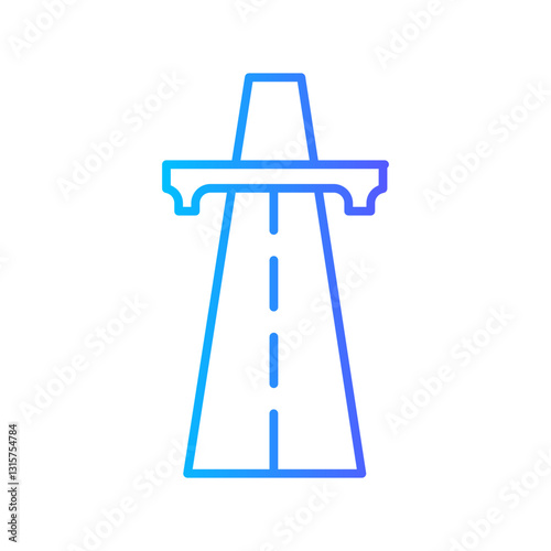 road gradient icon
